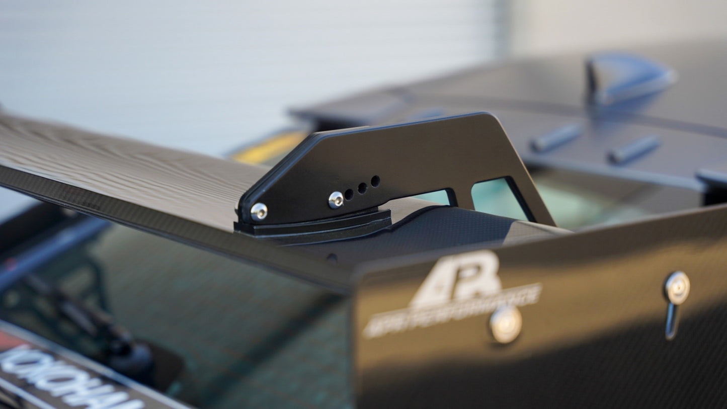APR Performance Carbon Fiber GT-250 67 inch Adjustable Wing (Swan Neck) - Honda Civic Type R FK8 17-21 APR-AS-406791