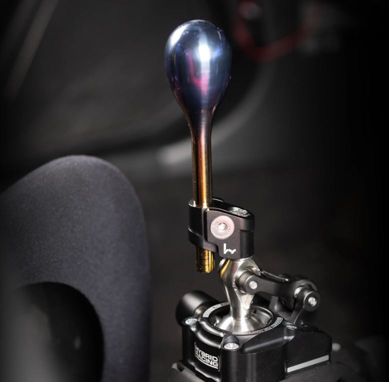 HYBRID RACING COMPETITION SHIFT ROD: TITANIUM FADE (170mm LENGTH S/S) HYB-CSR-01-10