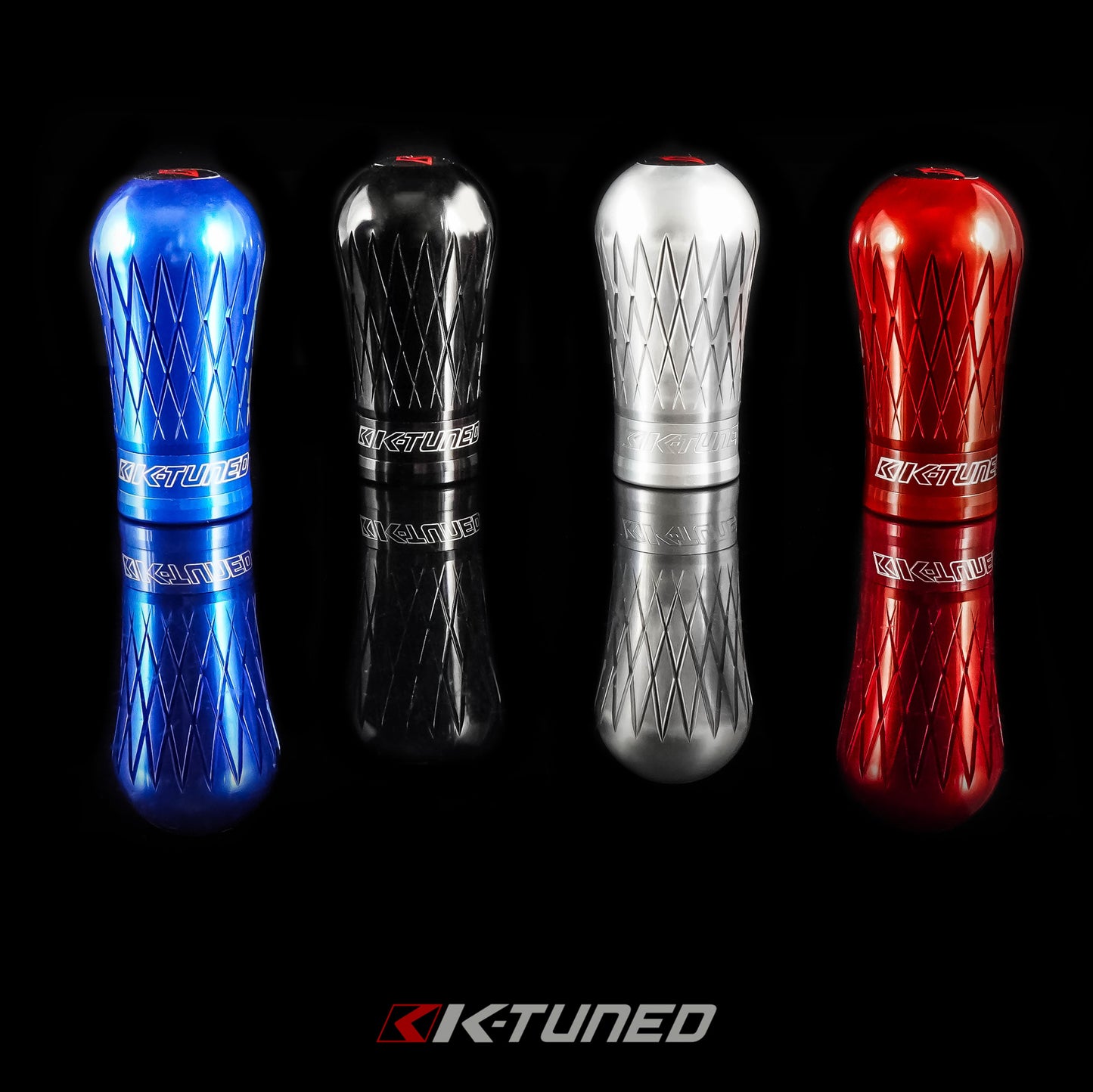 K-TUNED SHIFT KNOB: BILLET M10 X 1.5 (BLACK) KT-KTD-TDR-BLK