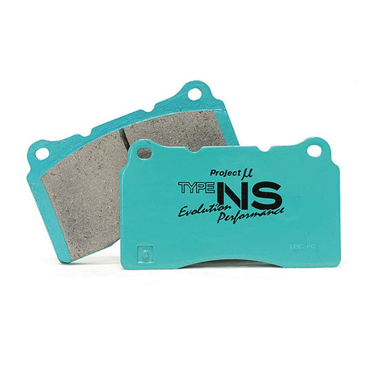 Project Mu Type NS Front Brake Pads for 17+ CIVIC TYPE R FK8/ FL5, 04+ STI, & 03+ EVO