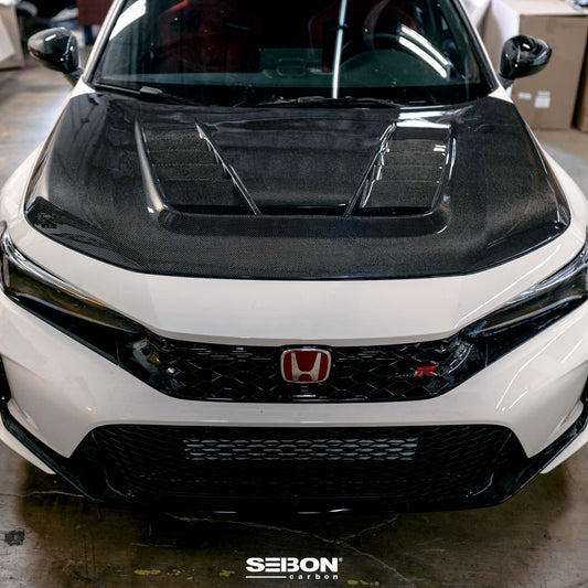 TV-Style Carbon Fiber Hood for 2023–2024 Civic Type R FL5