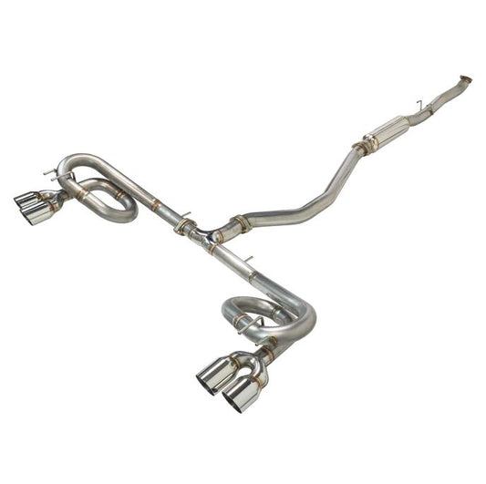 REMARK CATBACK EXHAUST: CIVIC HATCHBACK SPORT 2022 Stainless Steel Tips REM-RK-C4063H-07