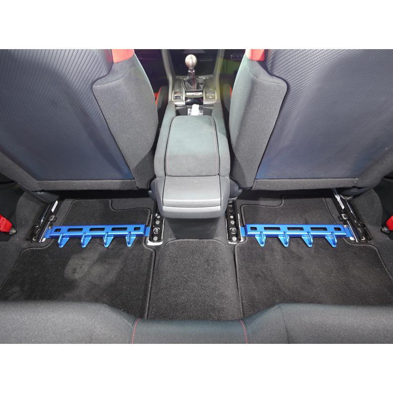 Cusco Power Brace Seat Rail Plus Floor Set 2017+ Honda Civic Type-R Fits all variant models including Si, CVT, 6MT, RHD