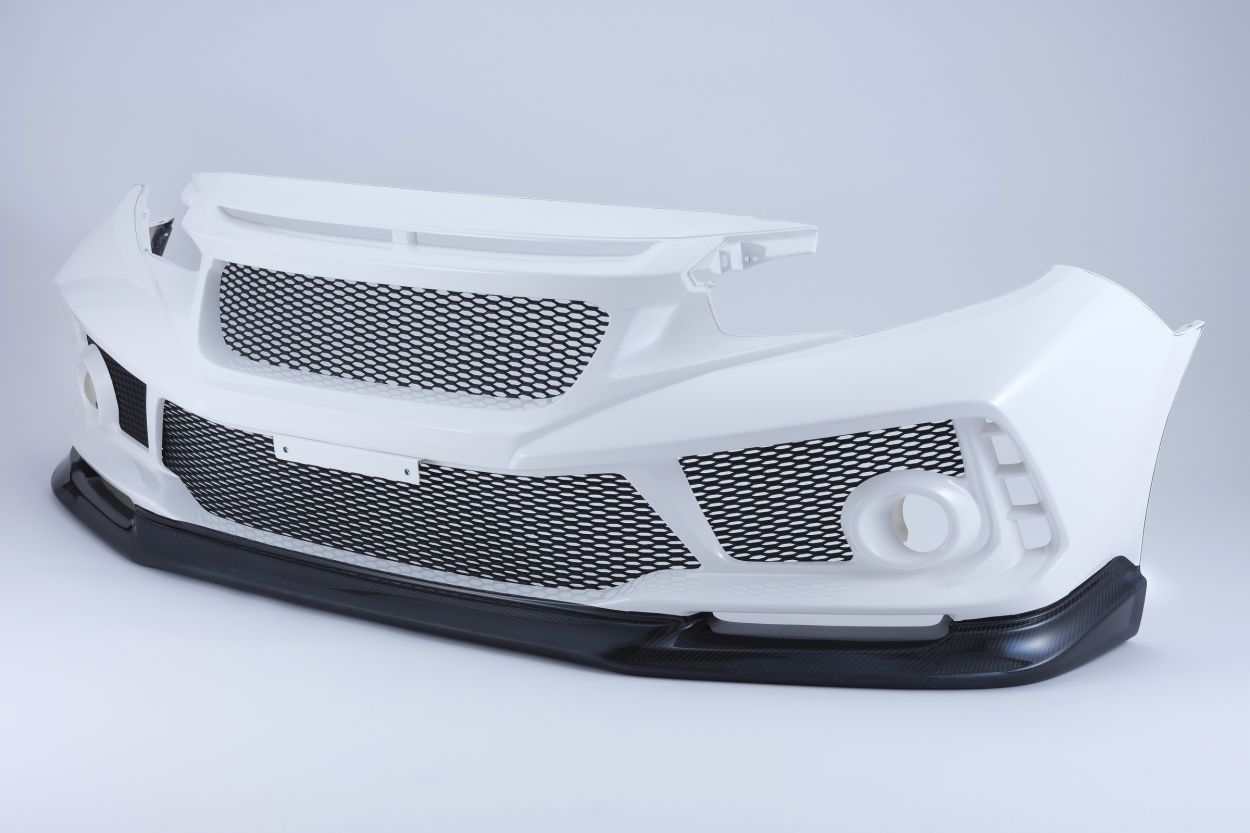 Spoon Aero Bumper Front, FRP, Carbon Lip - Civic FK8 71101-FK8-010