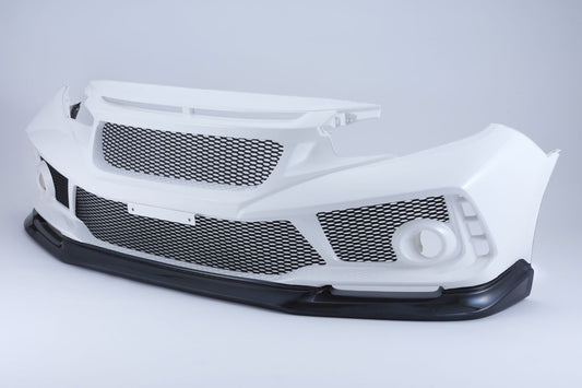 Spoon Aero Bumper Front, FRP, Carbon Lip - Civic FK8 71101-FK8-010