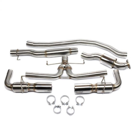 DC Sports 22-23 Civic Si / 23 Acura Integra Catback Exhaust System with Polished Tips Part Number: DCS-DES-01-02