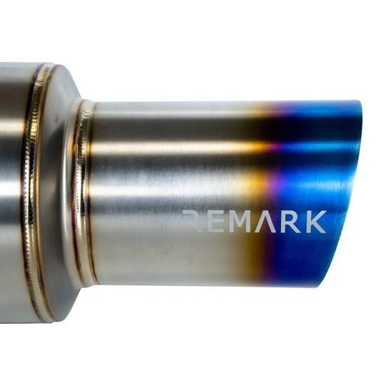 REMARK R1 CATBACK: WRX/STI 15-20 Burnt Titanium Tip