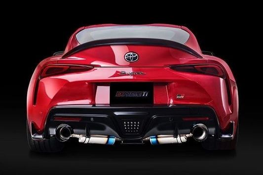 Tomei Full Titanium Expreme Ti Exhaust (Type D / Dual Muffler) - Toyota GR Supra A90 3.0 B58 2020+