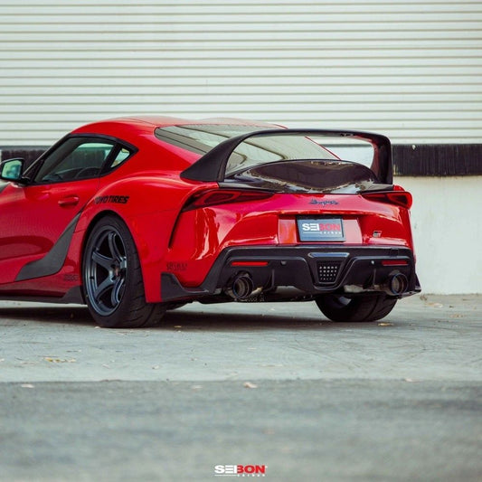 MB-STYLE CARBON FIBER REAR SPOILER FOR 2020-2021 TOYOTA GR SUPRA