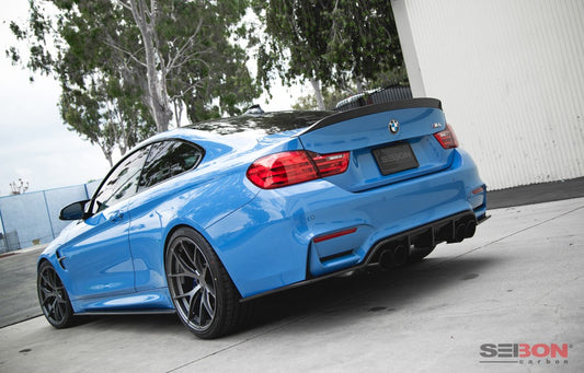 C-STYLE CARBON FIBER REAR SPOILER FOR 2015-2020 BMW F82 M4 COUPE