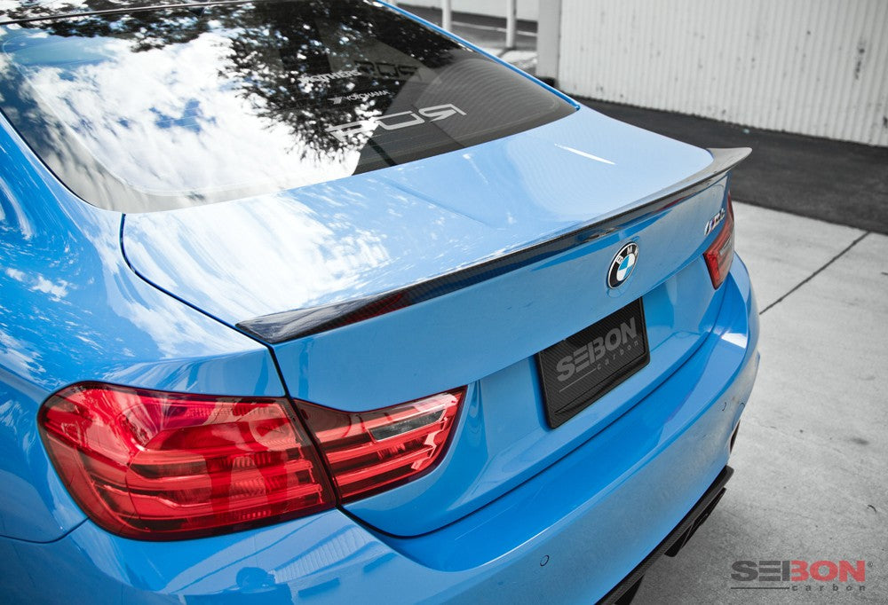 C-STYLE CARBON FIBER REAR SPOILER FOR 2015-2020 BMW F82 M4 COUPE