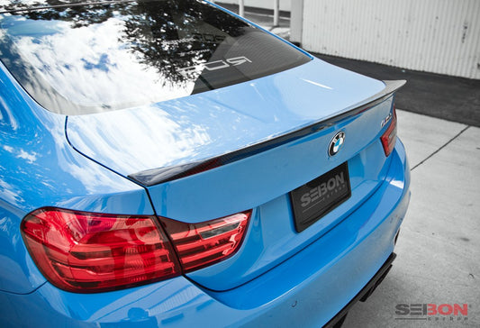 C-STYLE CARBON FIBER REAR SPOILER FOR 2015-2020 BMW F82 M4 COUPE