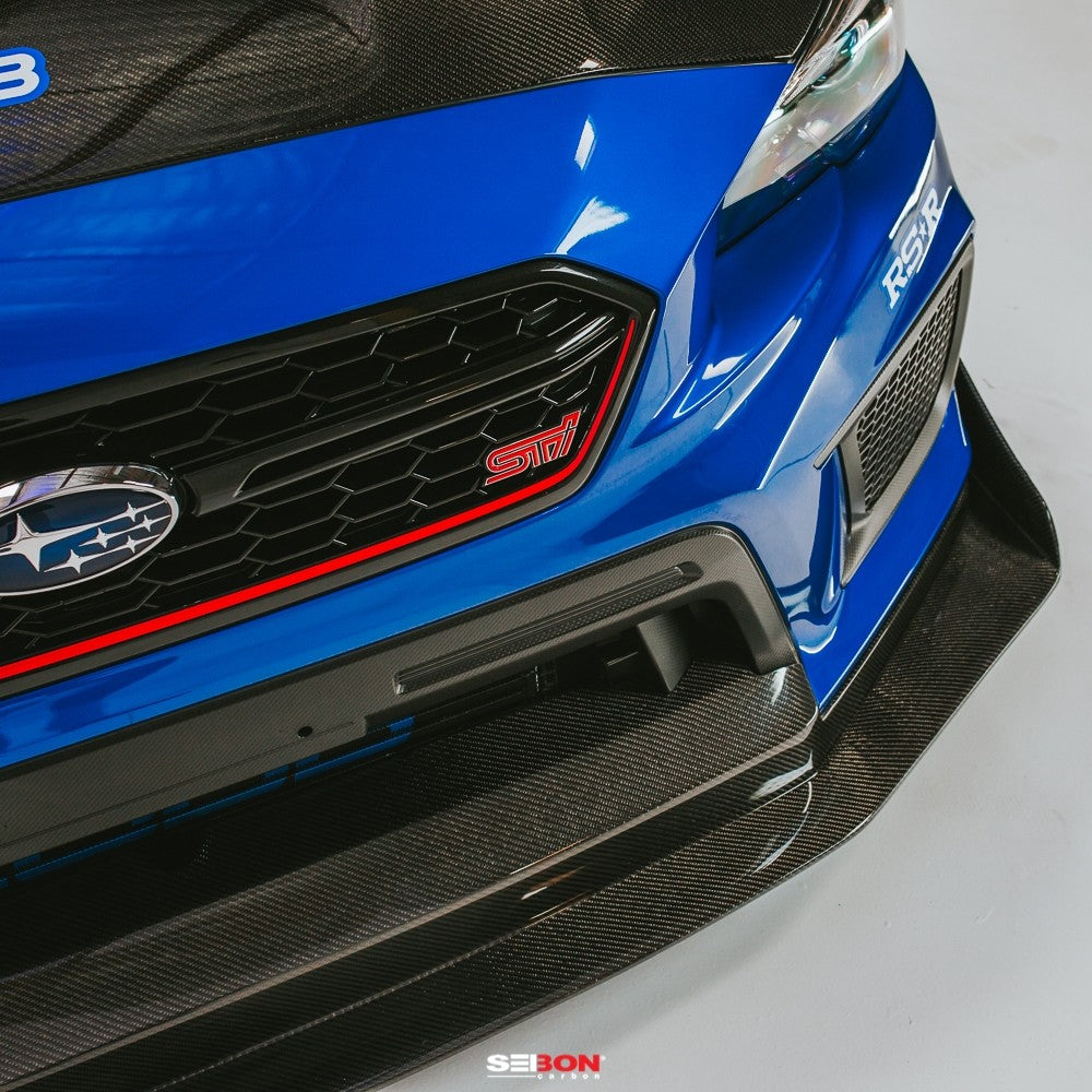 CW-STYLE CARBON FIBER FRONT LIP FOR 2018-2021 SUBARU WRX / STI