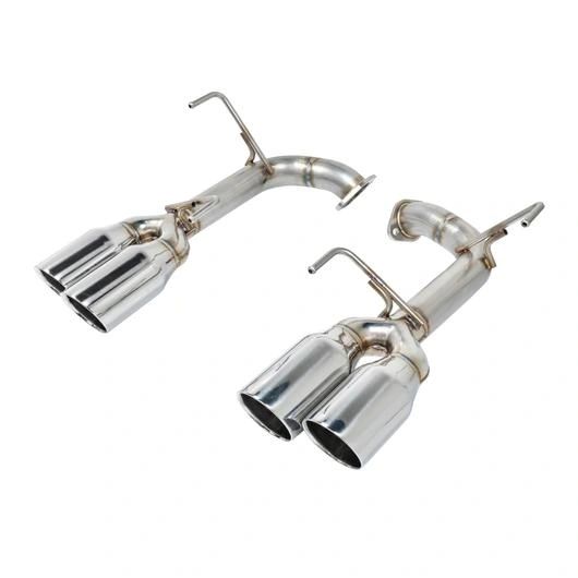 REMARK AXLEBACK MUFFLER DELETE: WRX STI VA 15-17 STAINLESS DOUBLE WALL TIP