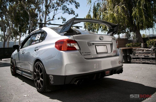 STI-STYLE CARBON FIBER REAR SPOILER FOR 2015-2020 SUBARU WRX / STI