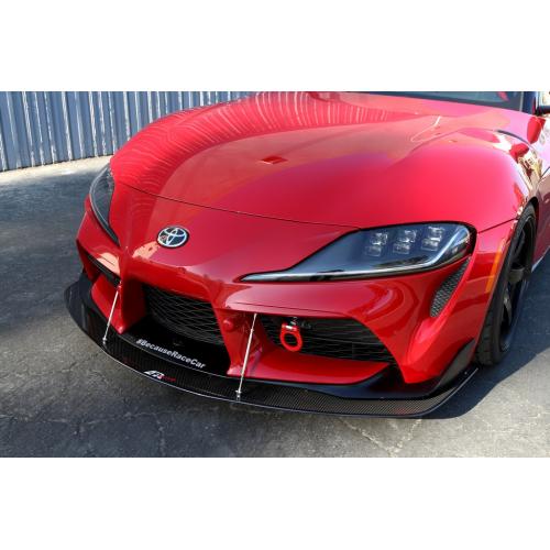 APR FRONT C/F WIND SPLITTER: SUPRA A90 2020