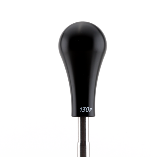 HYBRID RACING SHIFT KNOB: "130R" DELRIN M10 X1.5 90MM TALL