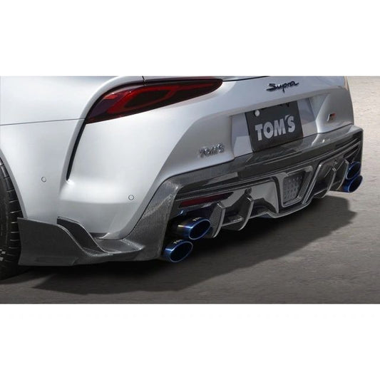 TOM's Racing Stainless Catback Exhaust System (Quad Titanium Tip) - Toyota GR Supra A90 3.0