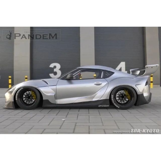 Pandem Side Skirts V1.0 / V1.5 - Toyota GR Supra