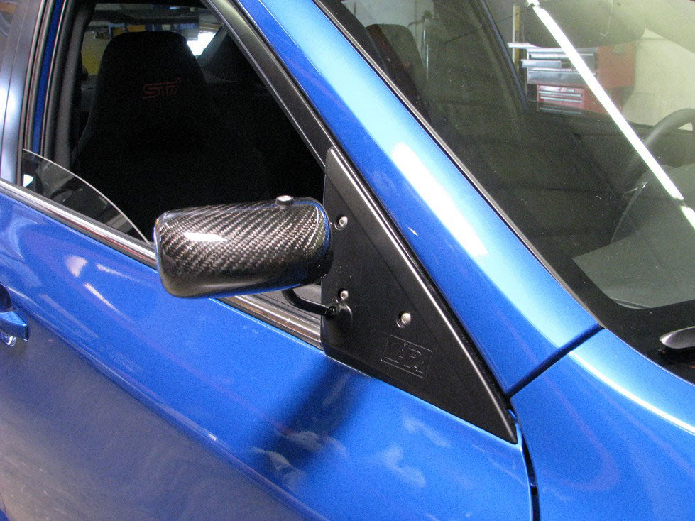 APR PERFORMANCE CB-808402B | SUBARU IMPREZA FORMULA GT3 MIRRORS CARBON FIBER; 2008-2014