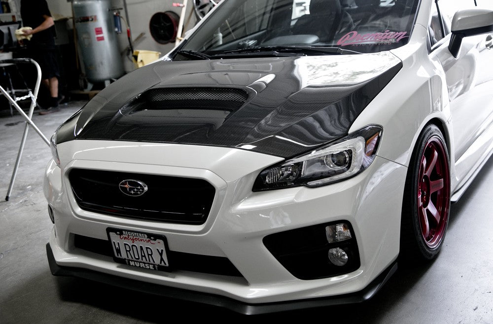 OEM-STYLE CARBON FIBER HOOD FOR 2015-2021 SUBARU WRX / STI