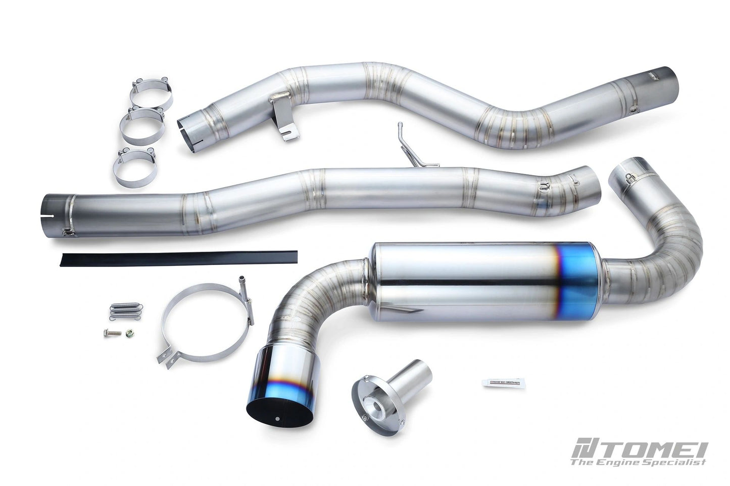 Tomei Full Titanium Expreme Ti Exhaust (Type R / Single Muffler) - Toyota GR Supra A90 3.0 B58 2020+