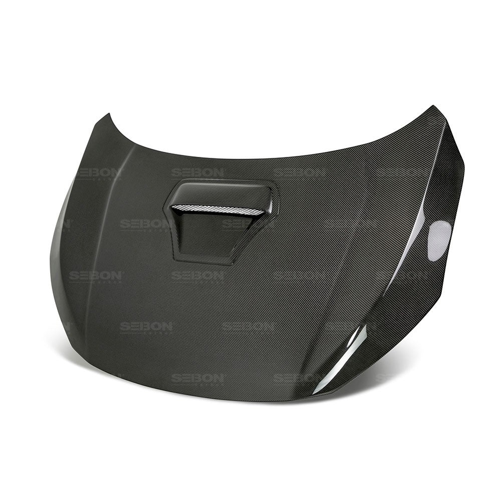 TR-STYLE CARBON FIBER HOOD FOR 2016-2021 HONDA CIVIC