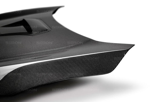 TR-STYLE CARBON FIBER HOOD FOR 2016-2021 HONDA CIVIC