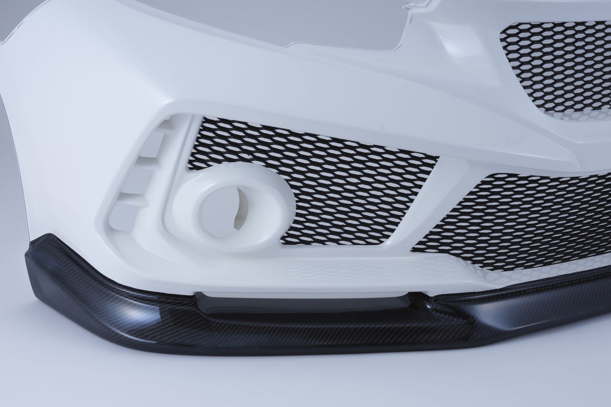 Spoon Aero Bumper Front, FRP, Carbon Lip - Civic FK8  71101-FK8-010