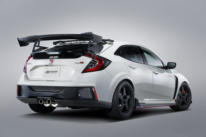 Spoon 3DGT Wing (Carbon) - Civic FK8